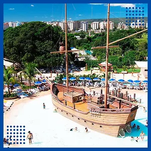 Spazzio Diroma E Entrada Gratis No Acqua Park Diroma Apartamento Caldas Novas